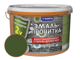 Эмаль-Пропитка с усил. биозащитой зеленая 5 кг ПРОФИ Капитель   АКЦИЯ