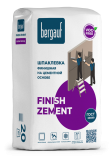 Бергауф Finish Zement 20 кг шпаклевка цем.белая д/нар,внутр.работ (64 шт/в пал)